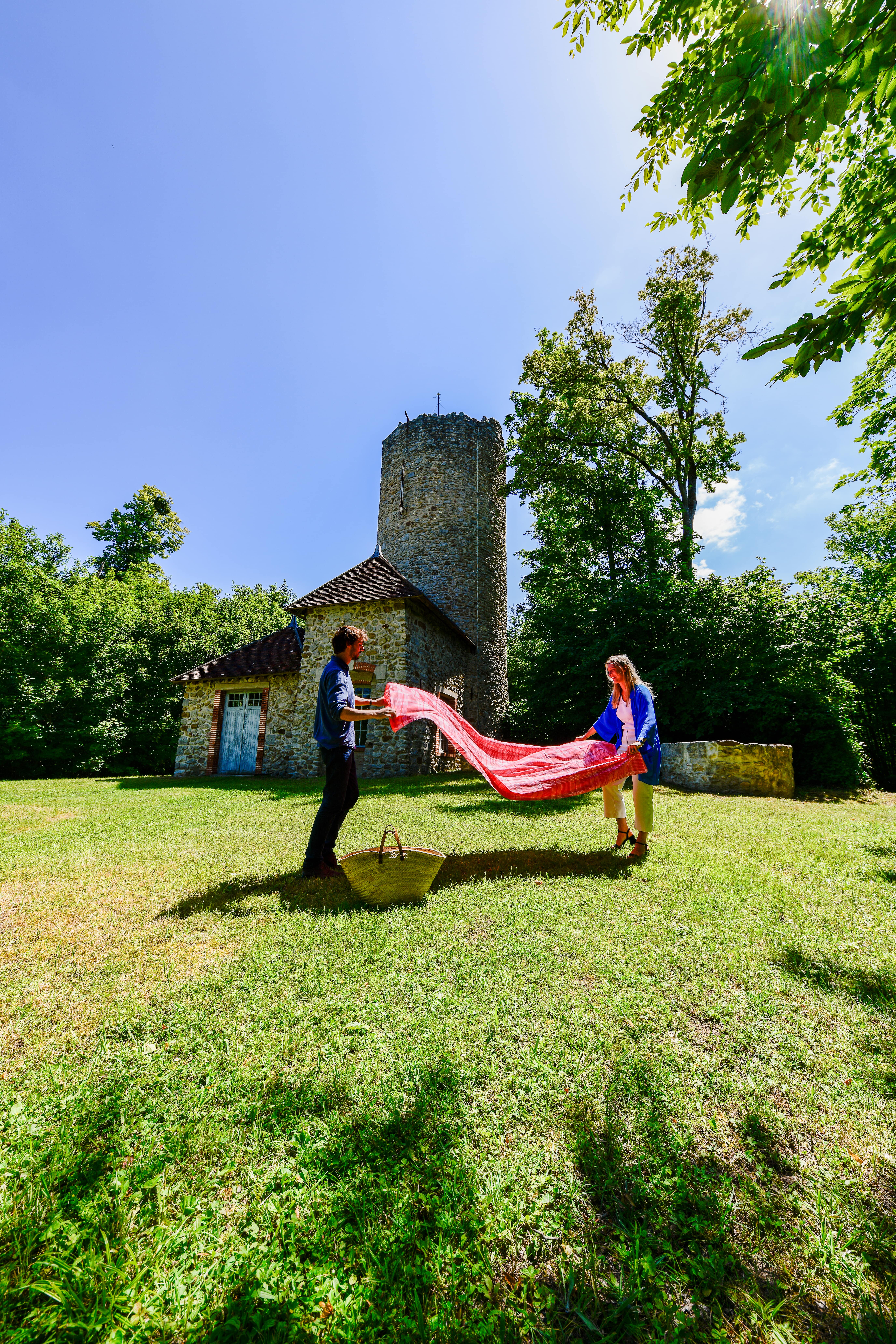 Pique-nique au Château de La Motte-Tilly