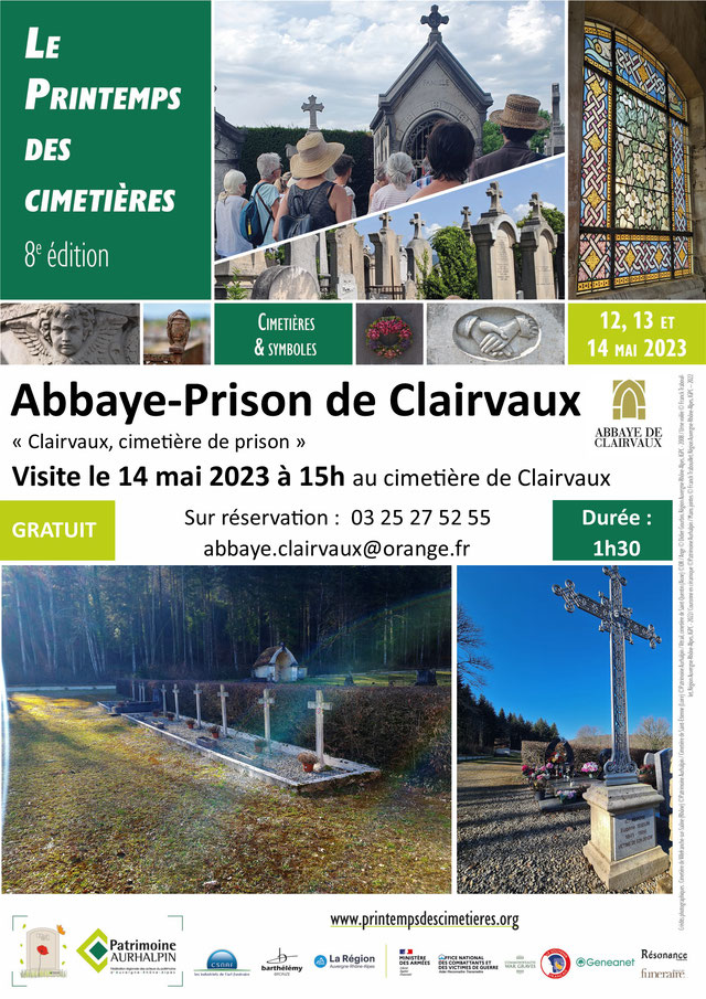 Le Printemps des Cimetières Clairvaux à VillesouslaFerté Aube Champagne Le Printemps des Cimetières Clairvaux à VillesouslaFerté Aube Champagne