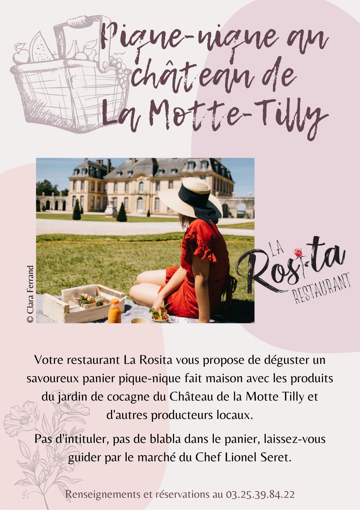 Pique-nique au Château de La Motte-Tilly