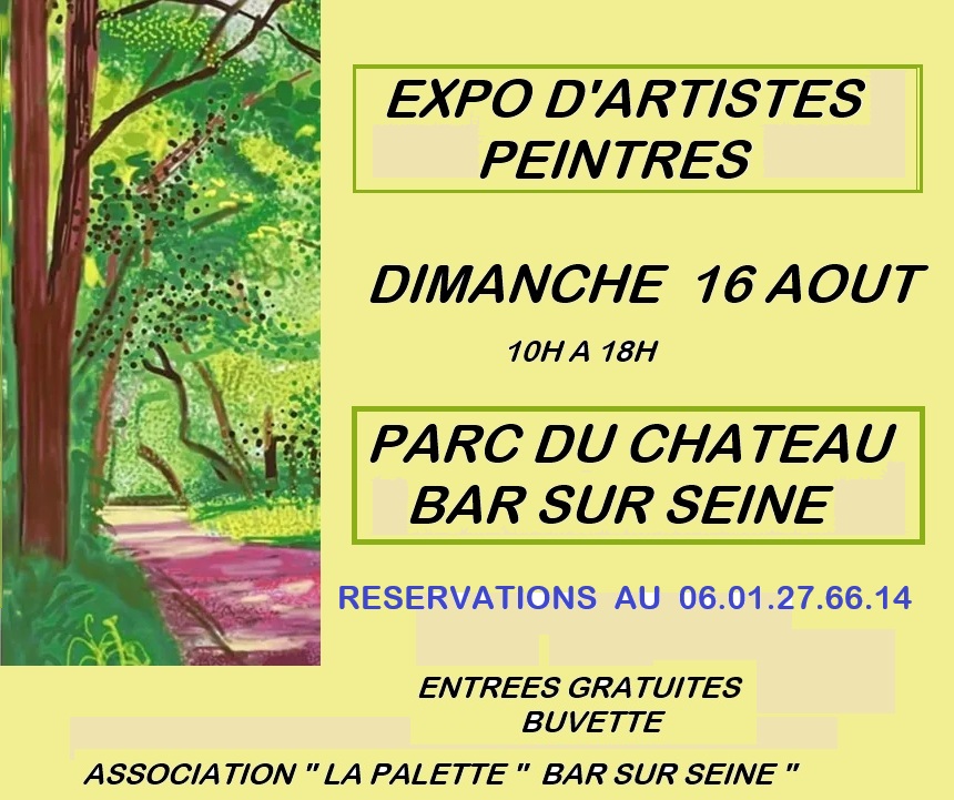 Exposition d'artistes peintres