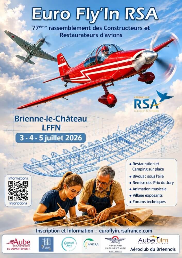 Eurofly'in RSA - Rassemblement des passionnés d'aviation — visuel événement