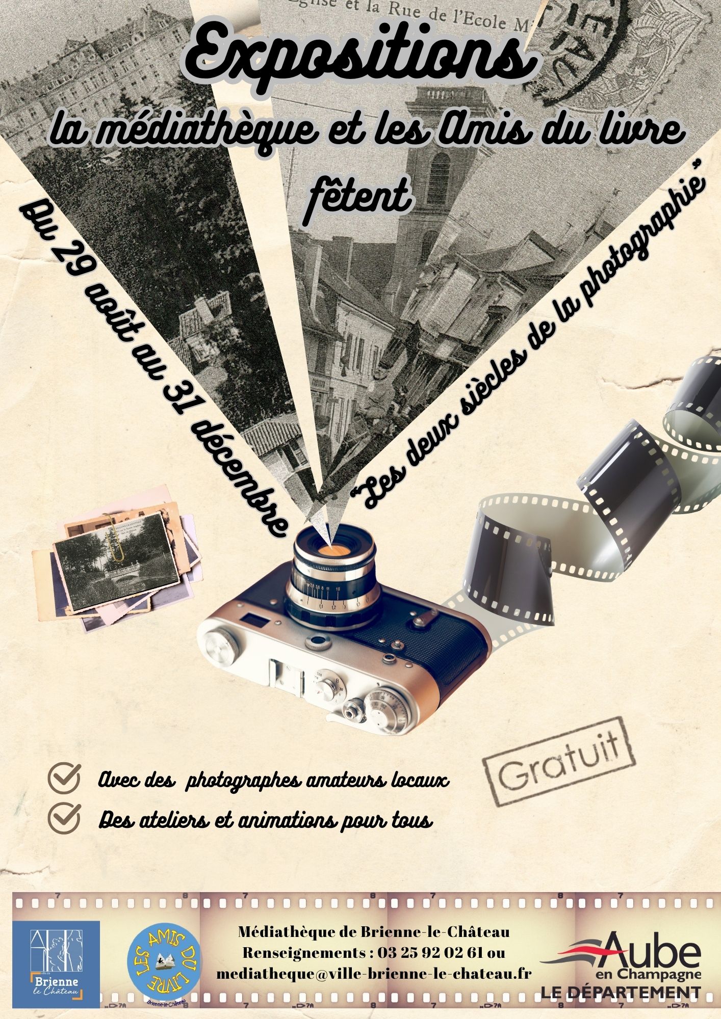 Exposition "Les deux siècles de la photographie"