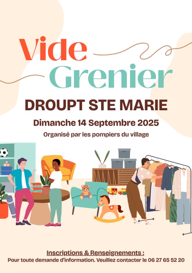 Vide grenier de Droupt-Sainte-Marie