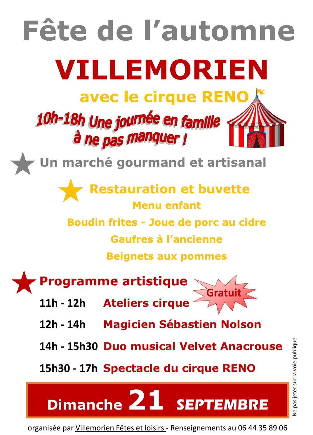 Villemorien fait son cirque