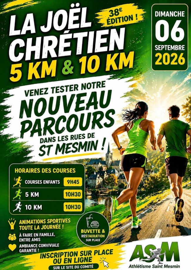 La Joël Chrétien dans les rues de Saint-Mesmin