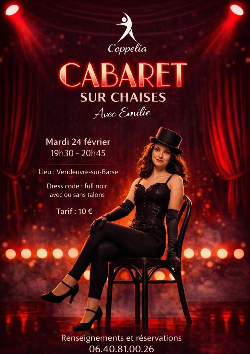 Stage cabaret sur chaises
