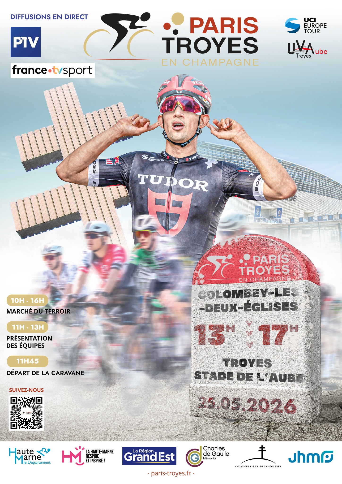 Course cycliste Paris-Troyes