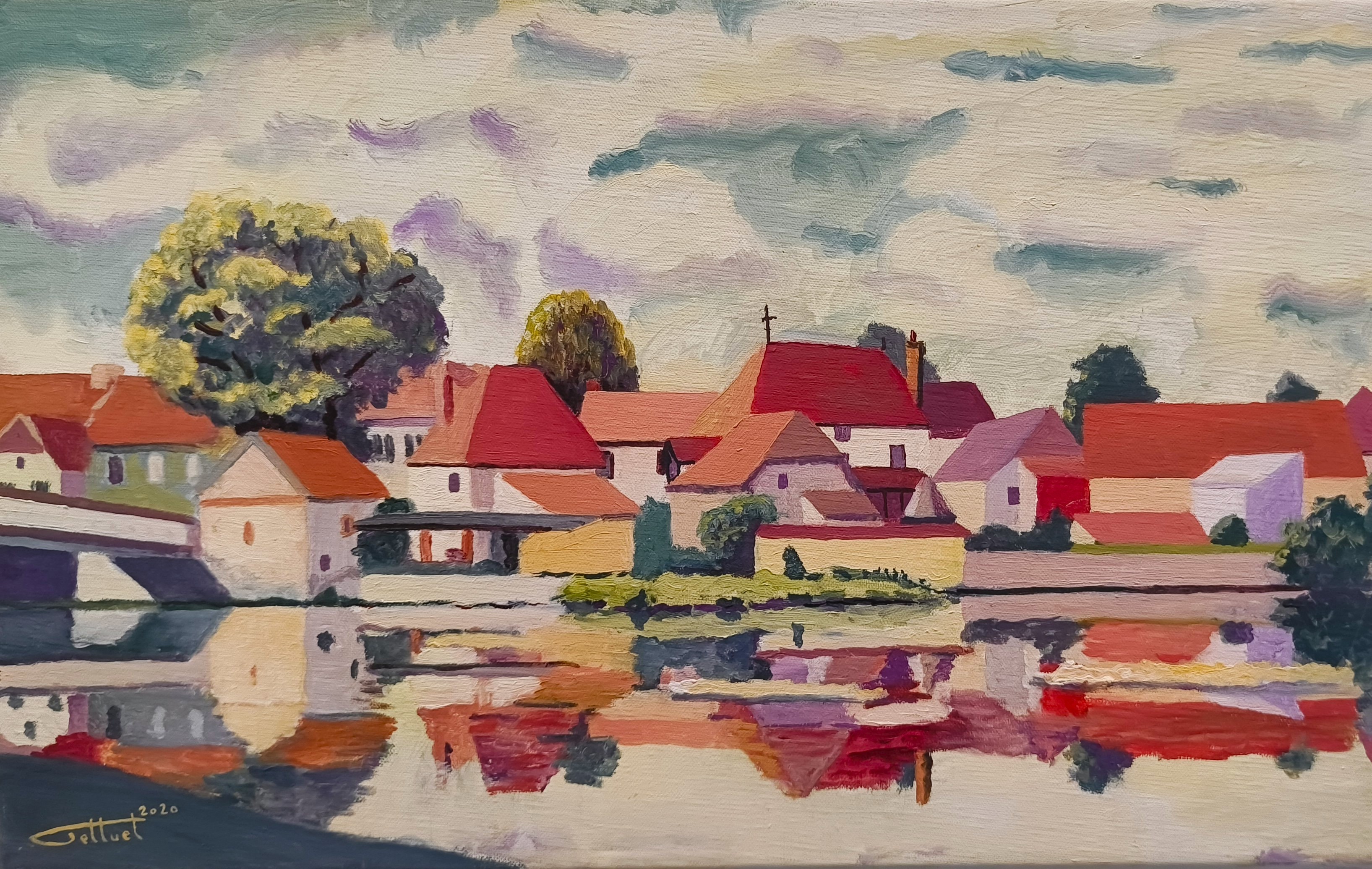 Philippe Pelluet "peint l'Aube", Ervy-le-Châtel - photo 3