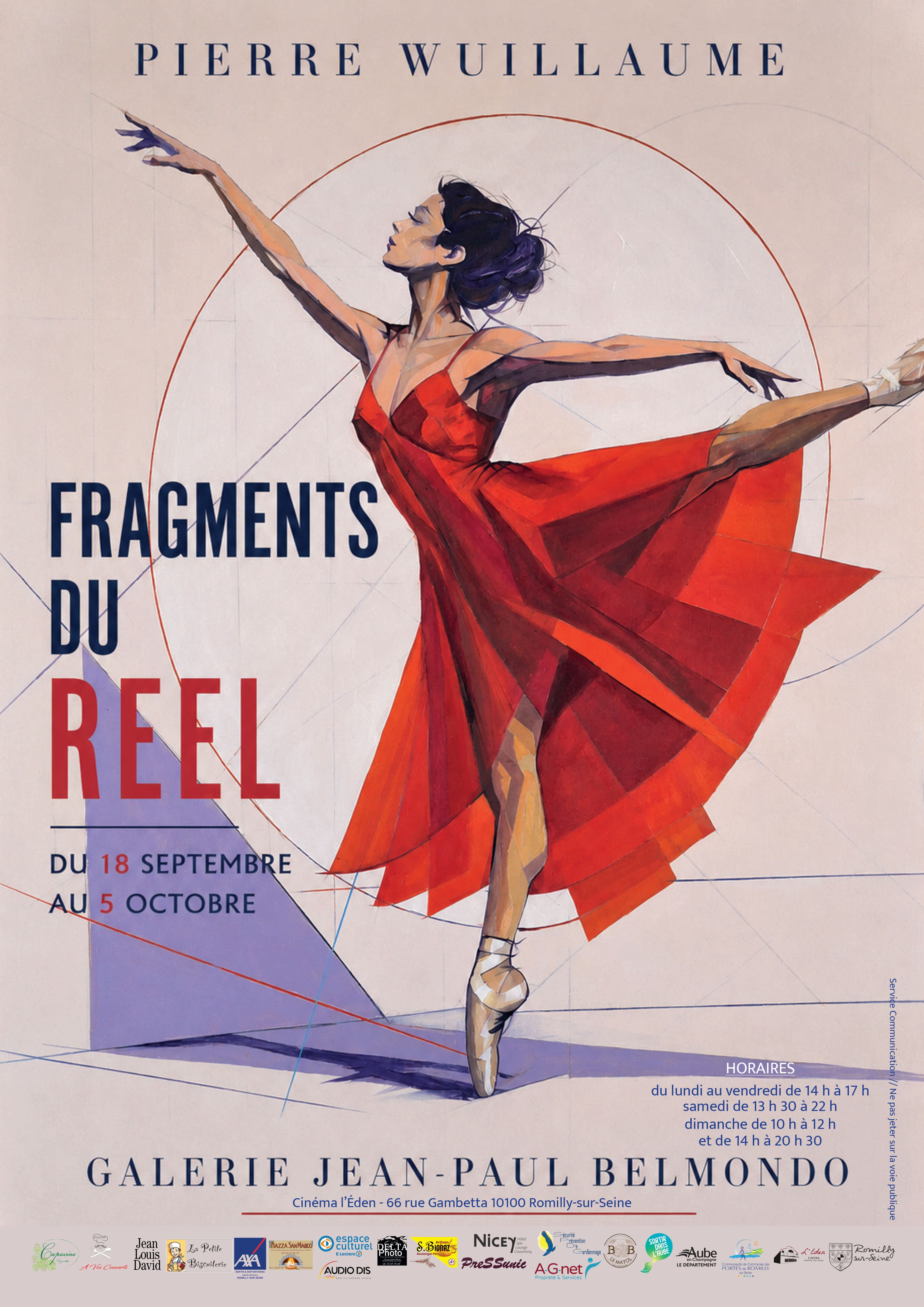 Événement : 'Fragments du Réel' - par Pierre Willaume à la Galerie Jean-Paul Belmondo du Cinema Eden de Romilly-sur-Seine