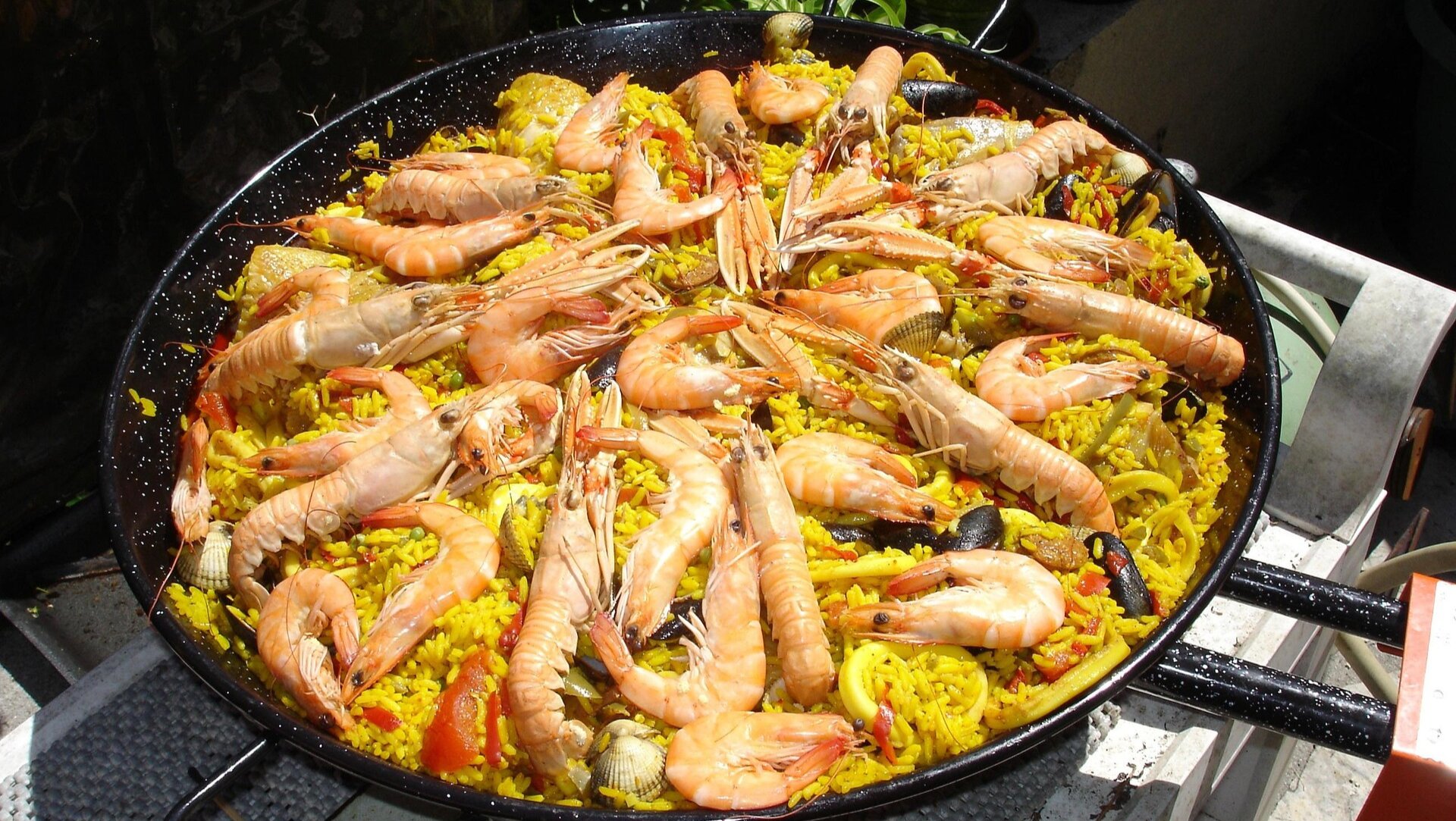Paella royale à la Table d'Othe