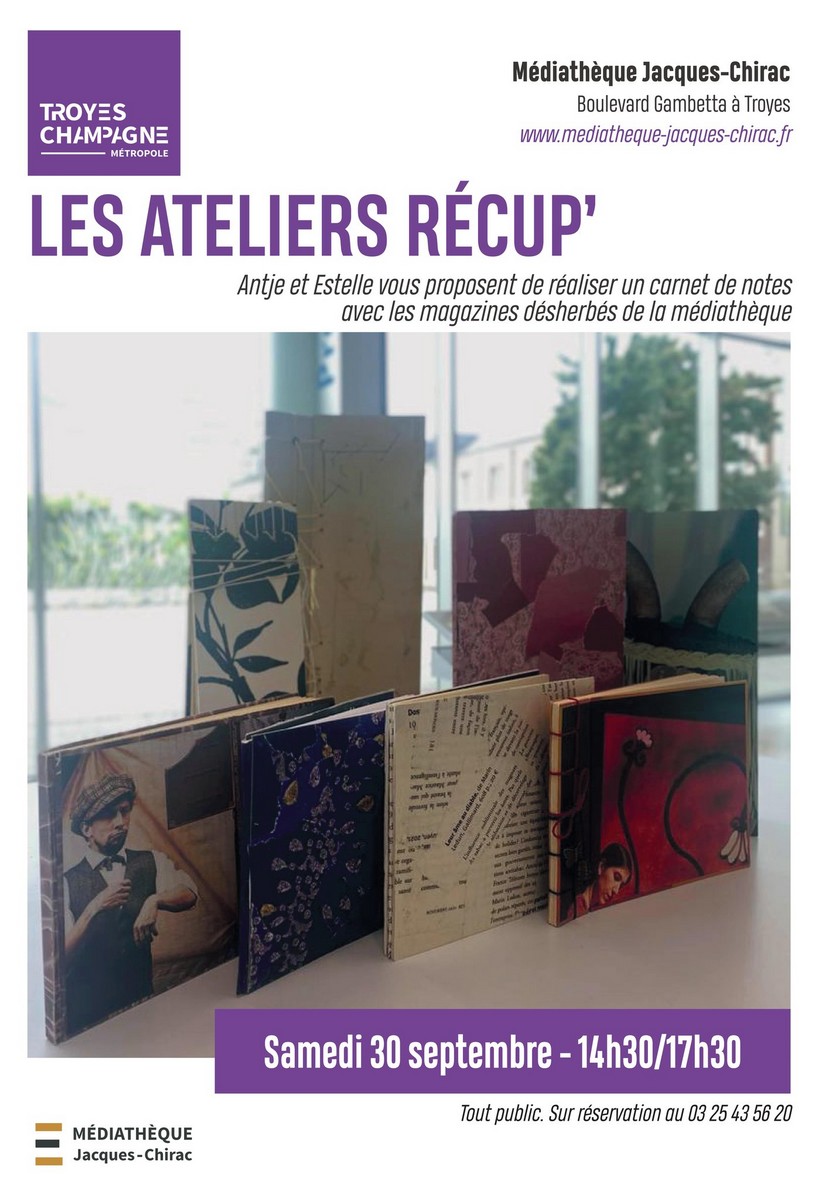 Troyes : Les ateliers récup’