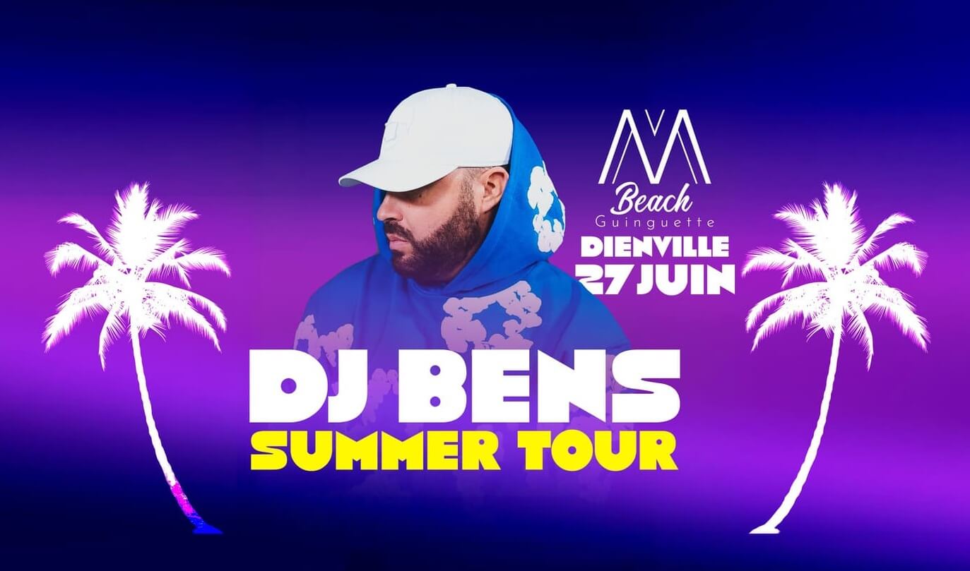 DJ BENS - Summer Tour — visuel événement