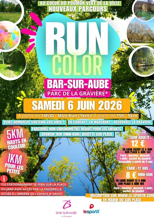 Run Color — visuel événement