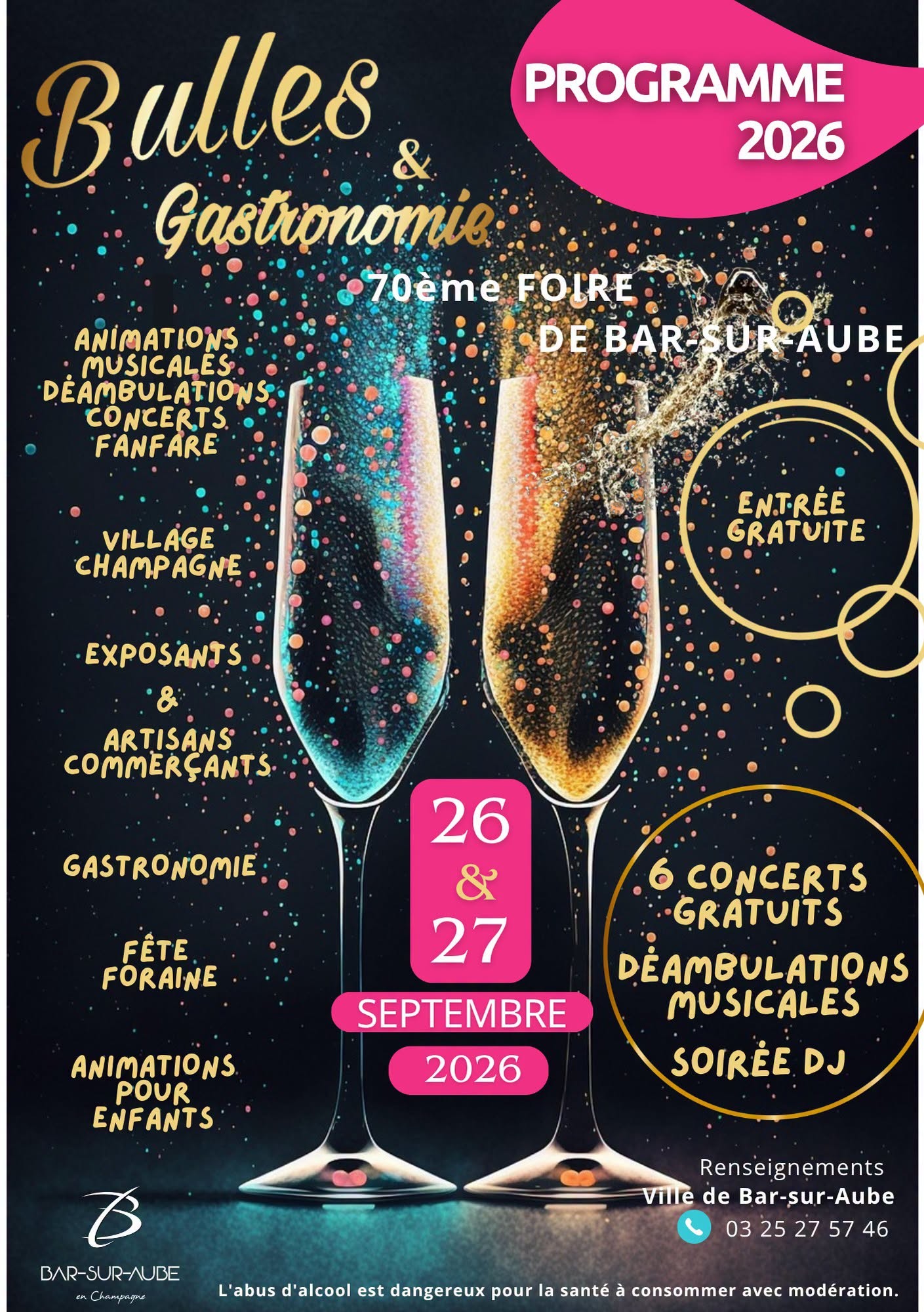 70ème Foire Bulles &amp; Gastronomie