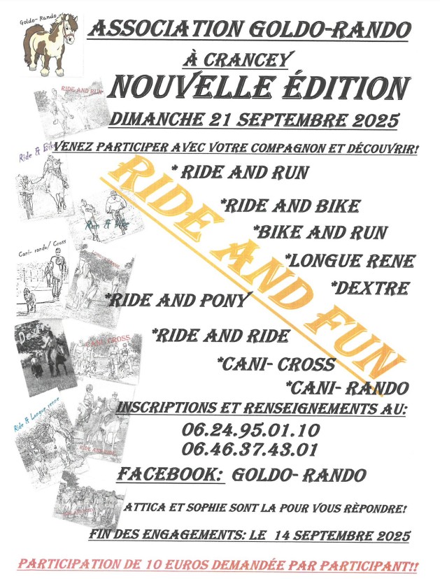 Ride and Fun à Crancey