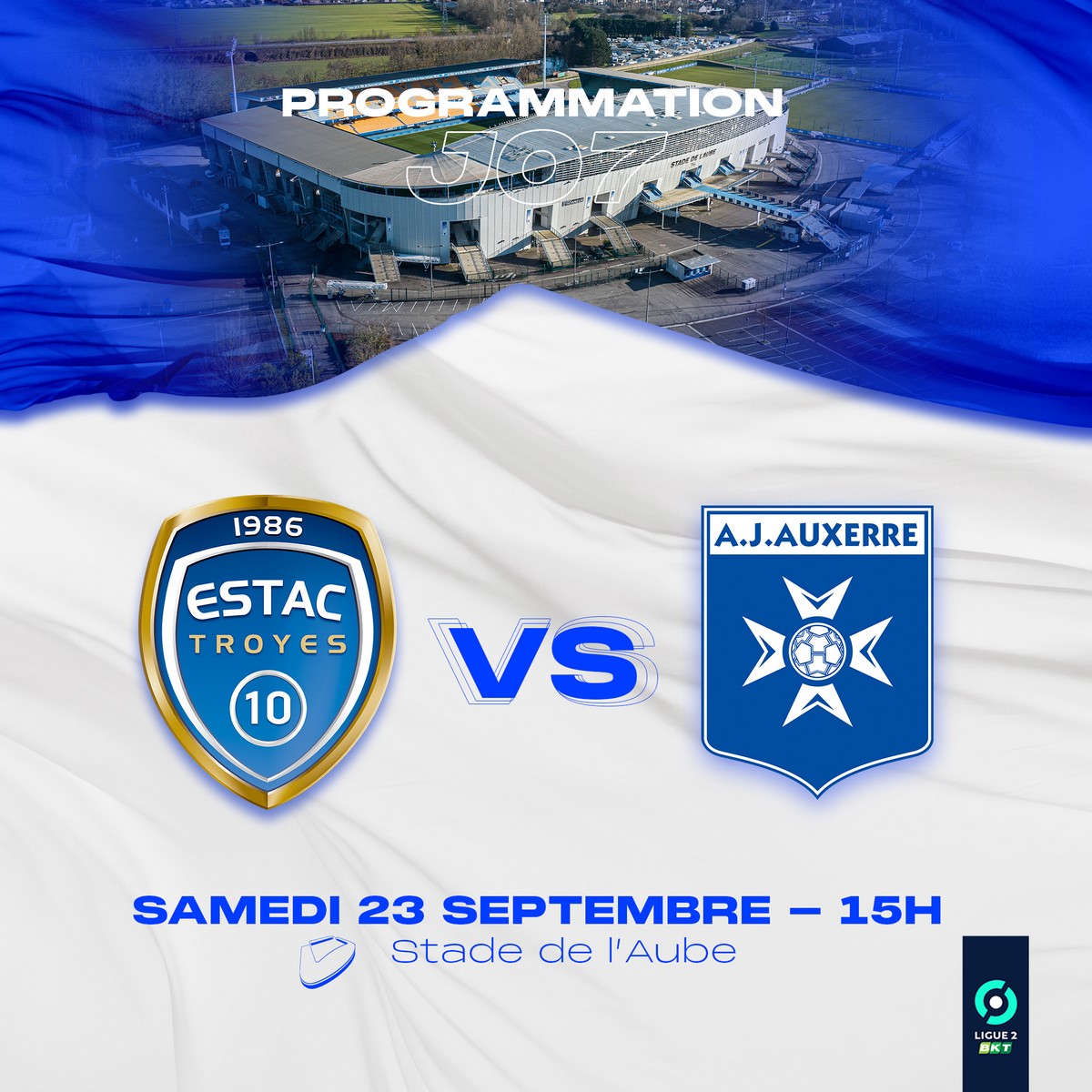 Troyes : Estac Troyes / AJ Auxerre