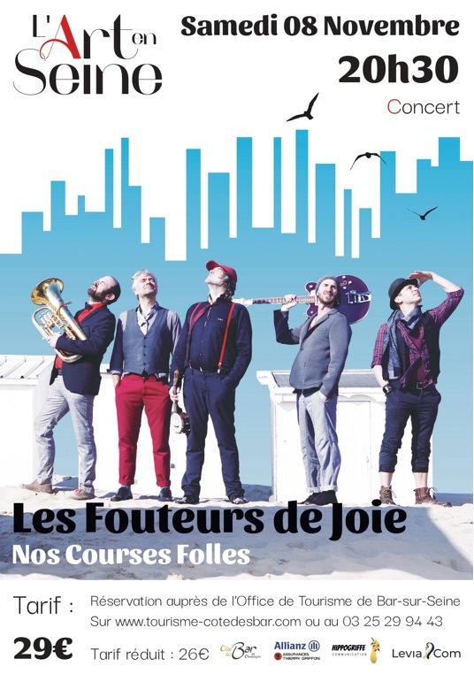 Concert - Tout public : Les fouteurs de joie