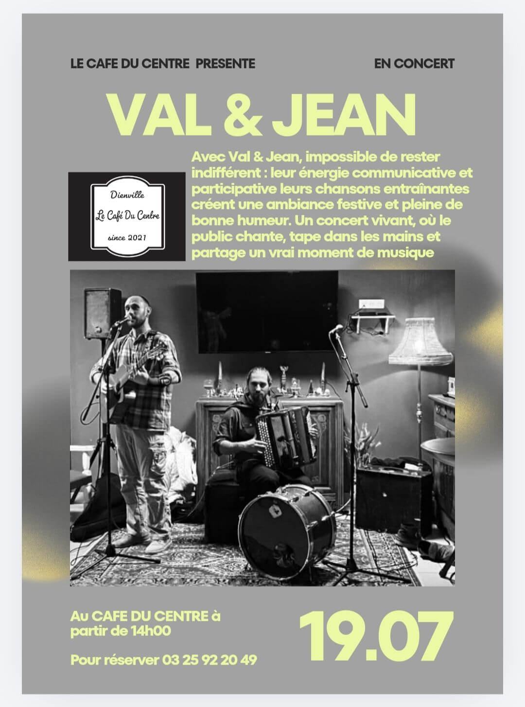 Concert : Val &amp; Jean