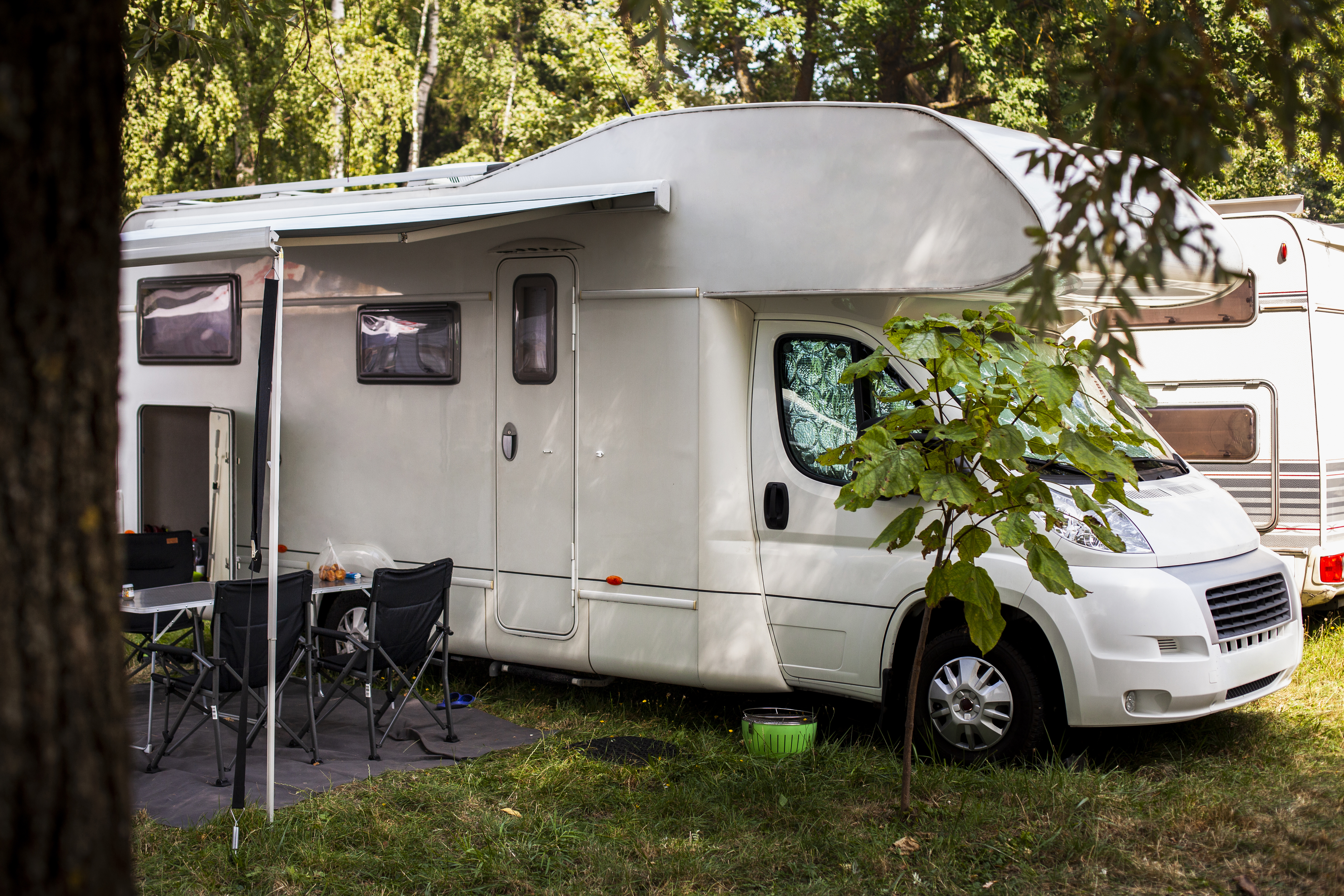 Stationnement de Camping-car de Hampigny