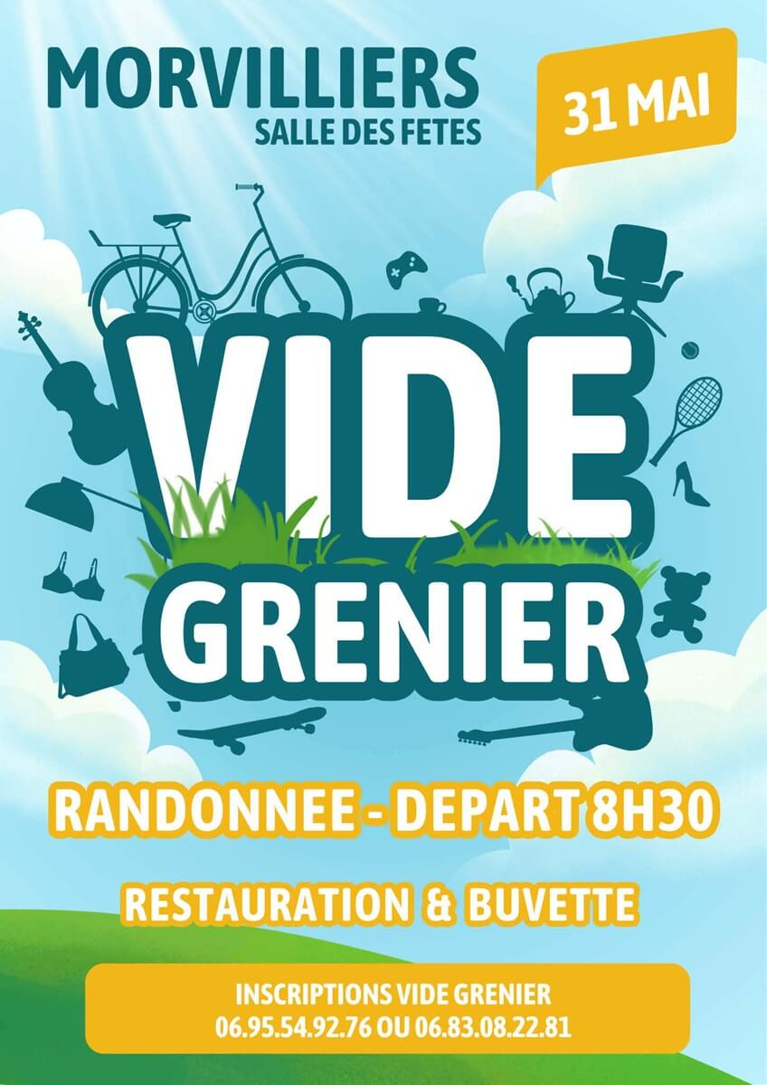 Vide-greniers et randonnée, Morvilliers - photo 3