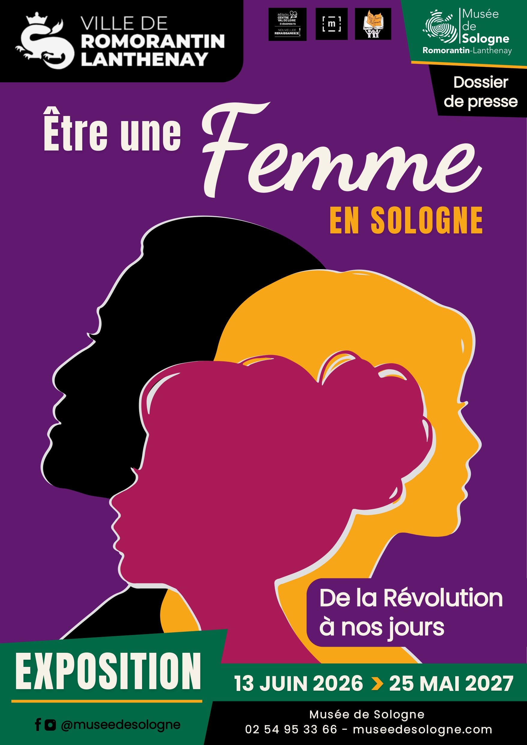 Être une femme en Sologne de la Révolution à nos jours