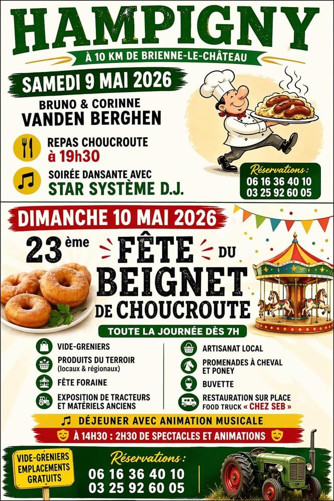 Fête du Beignet de Choucroute, Hampigny - photo 5