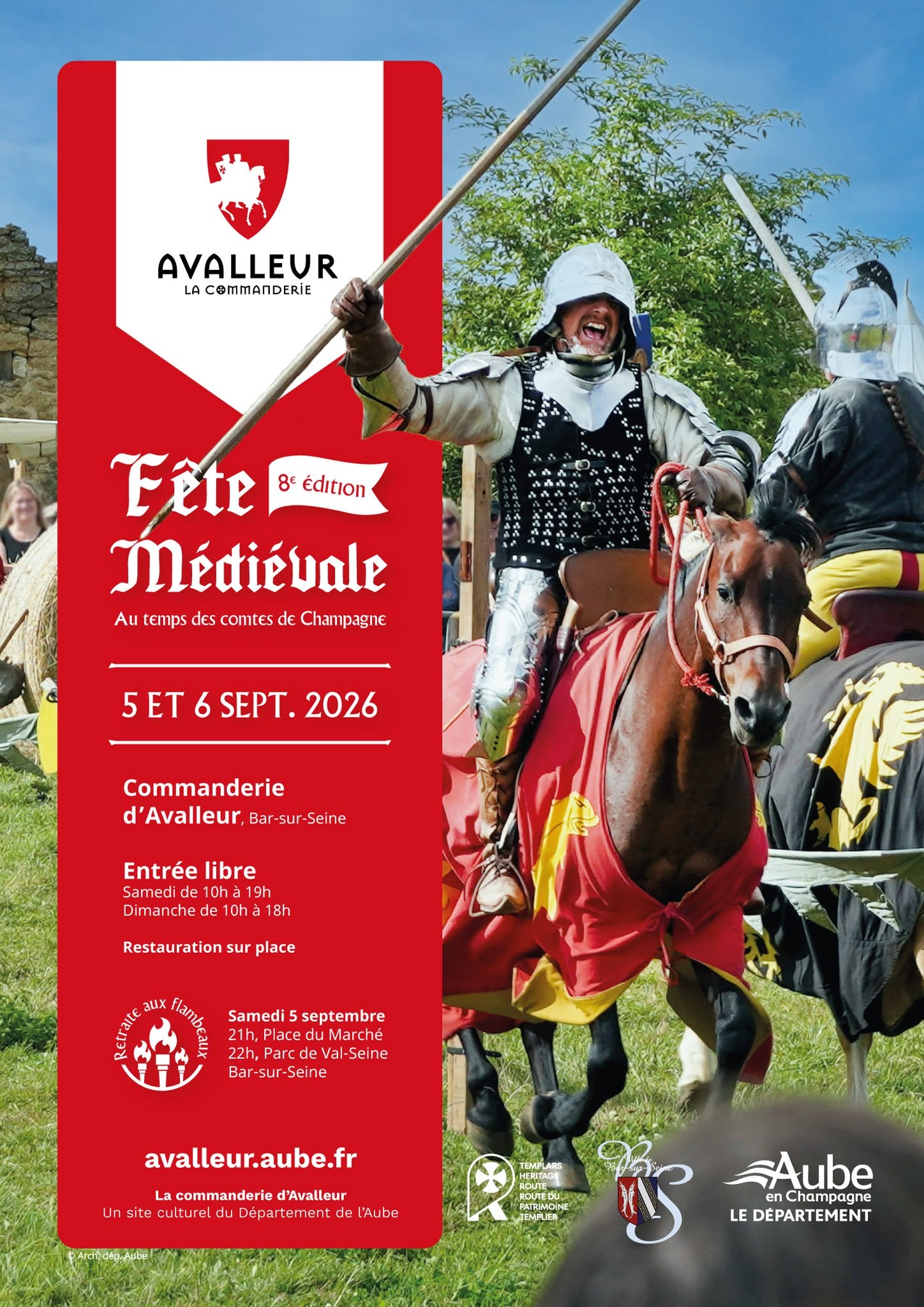 8ème Fête médiévale de la commanderie d'Avalleur