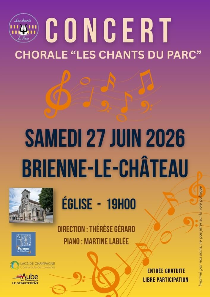 Concert : Les Chants du Parc, Brienne-le-Château - photo 2