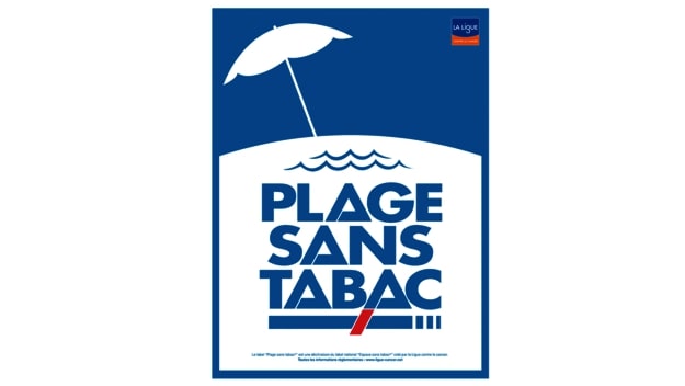 Plage sans tabac